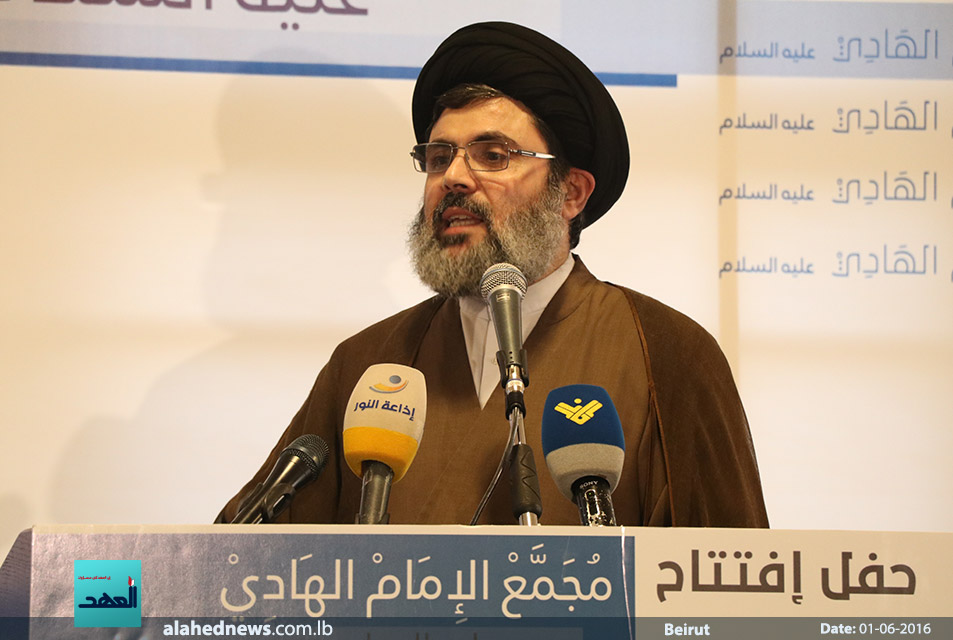 افتتاح مجمع الإمام الهادي عليه السلام - الشويفات - الأجنحة الخمسة - بحضور السيد هاشم صفي الدين - 01-06-2016